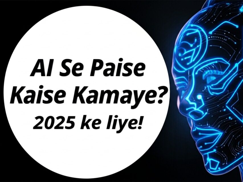 AI Se Paise Kaise Kamaye? Top 5 Tareeke 2025 ke liye!
