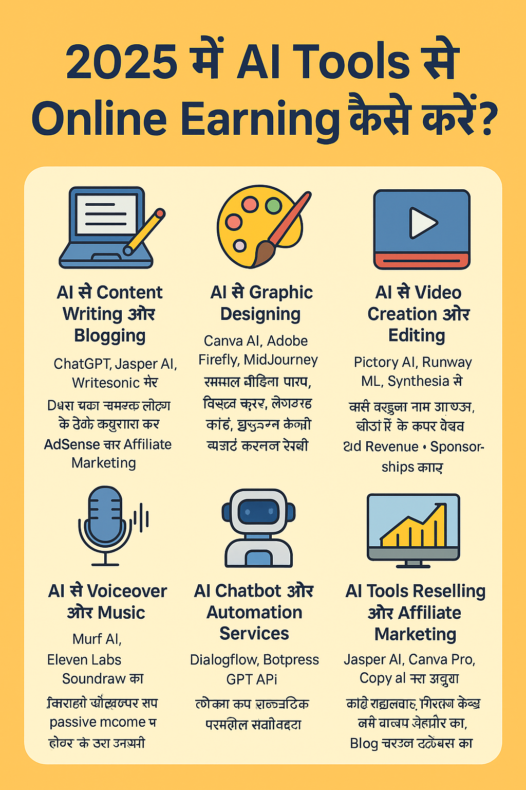 How to Earn Online with AI Tools in 2025?