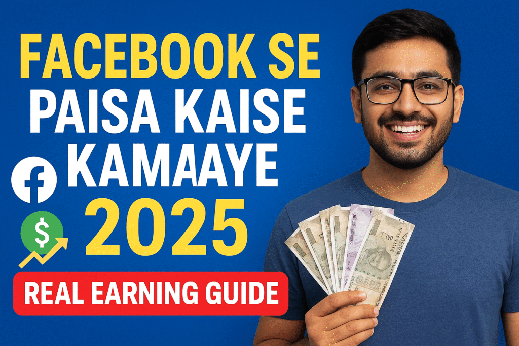 Facebook Se Paisa Kaise Kamaye – 2025 Real Earning