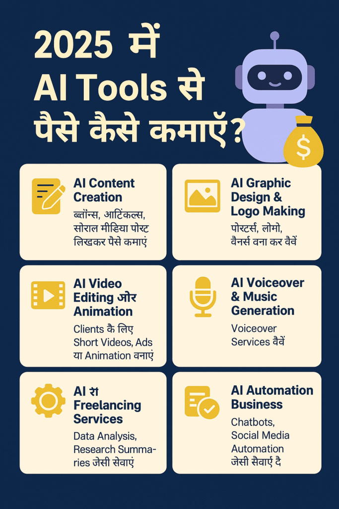 How to make money with AI Tools in 2025?